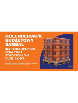 DUTCH/X BUDGET SAMBAL – 84%...